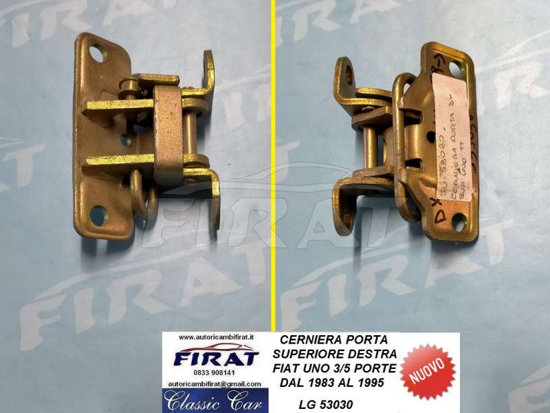 CERNIERA PORTA FIAT UNO SUPERIORE DX